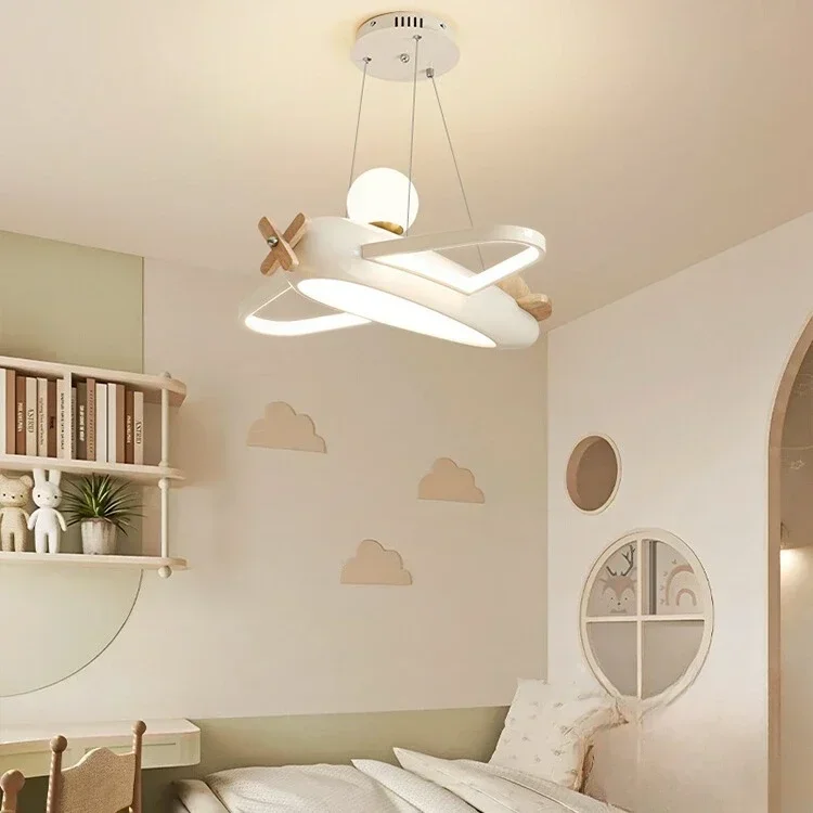 Baby Nursery Chandelier - Żyrandole w kolorze kremowym, niebieskie, w