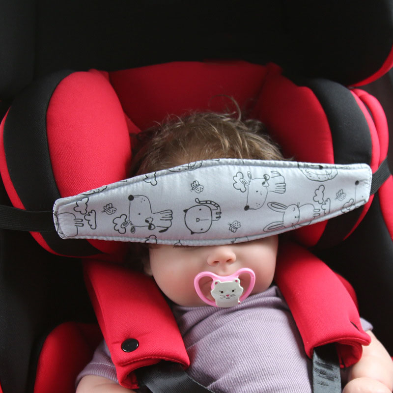 Baby Nursery Girl - Niemowlęcy fotelik samochodowy dla dziecka zagłówek