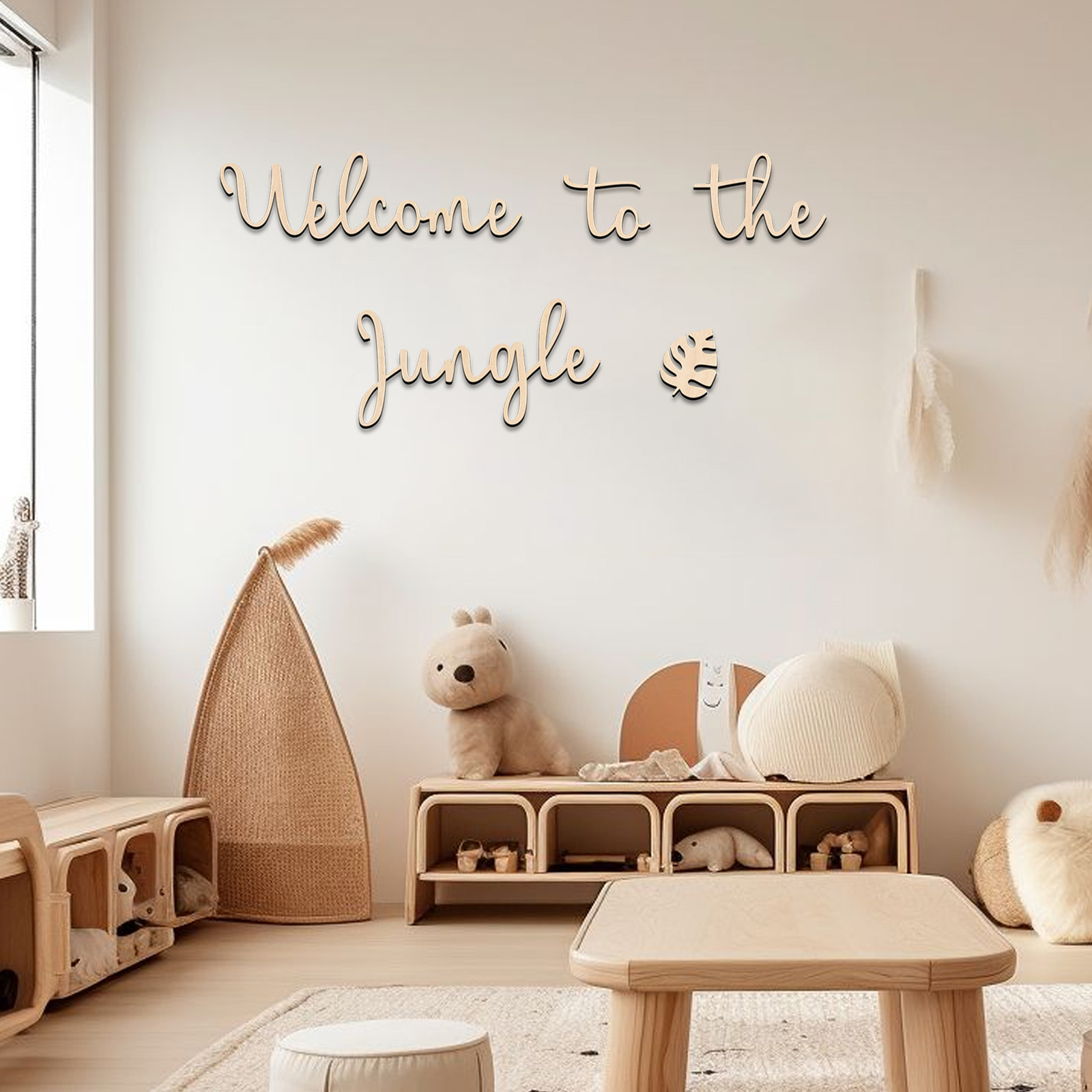 Baby Nursery Letters - Drewniany znak \\\\\\\