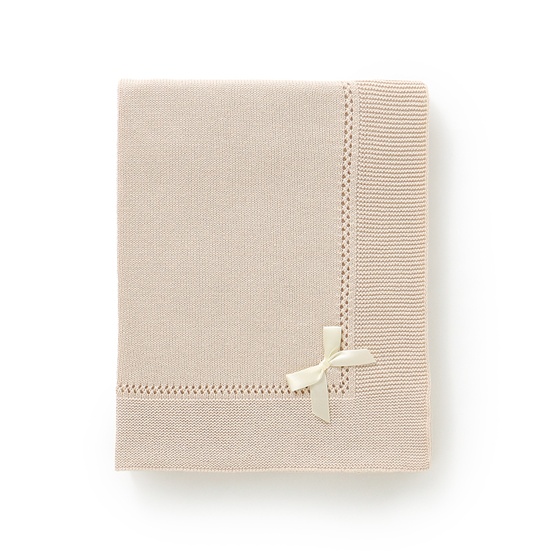 Baby Boy Nursery Quilt - Kocyki dziecięce 100% bawełny, dziane, dla