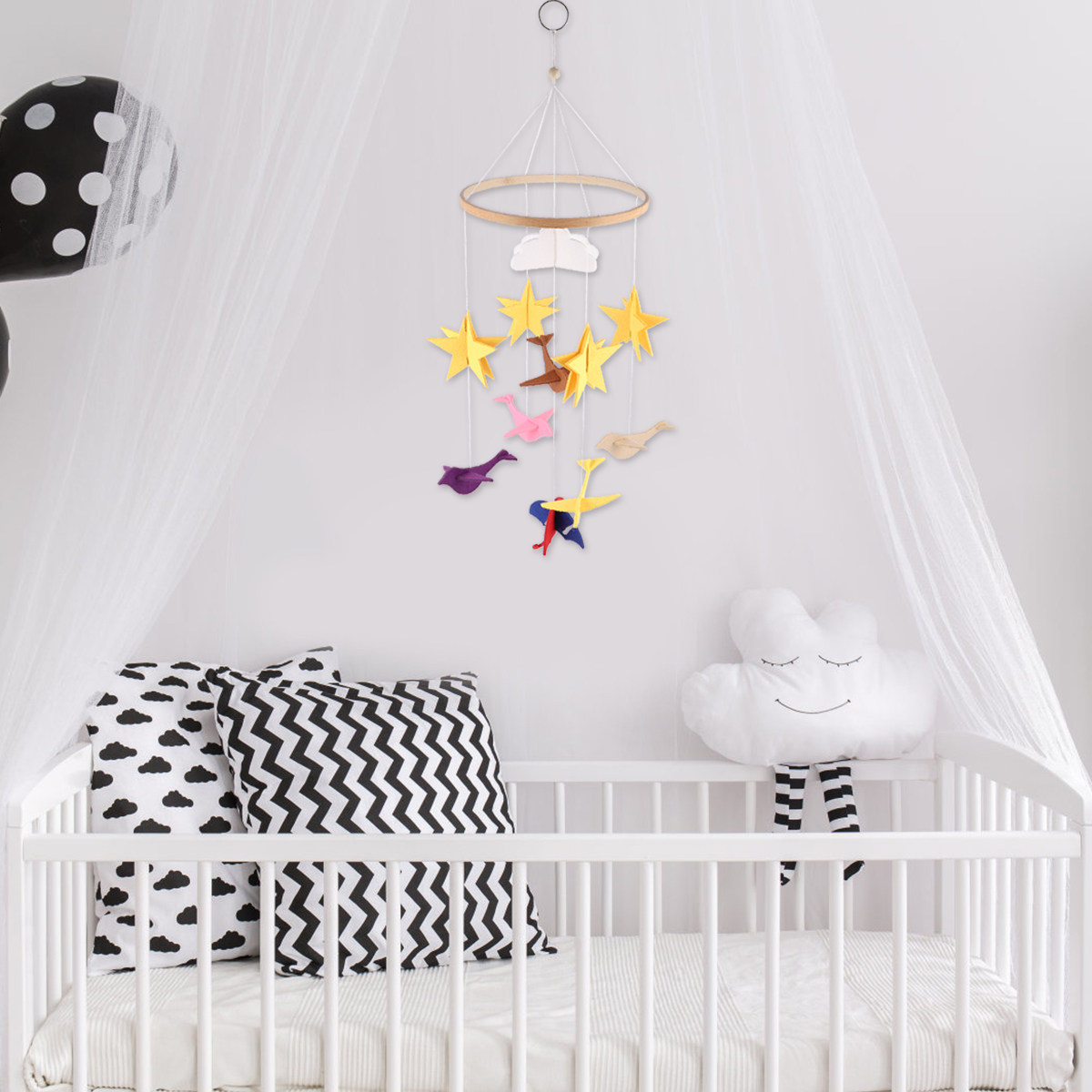 1 szt. Dekoracja do łóżeczka d – Baby Nursery Girl recenzja i cena
