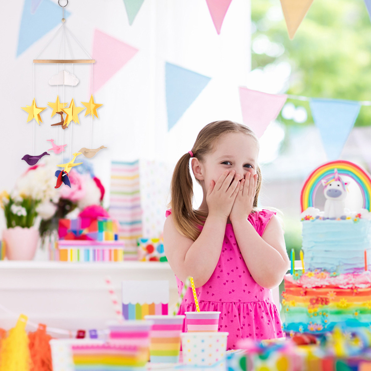 1 szt. Dekoracja do łóżeczka d – Baby Nursery Girl recenzja i cena