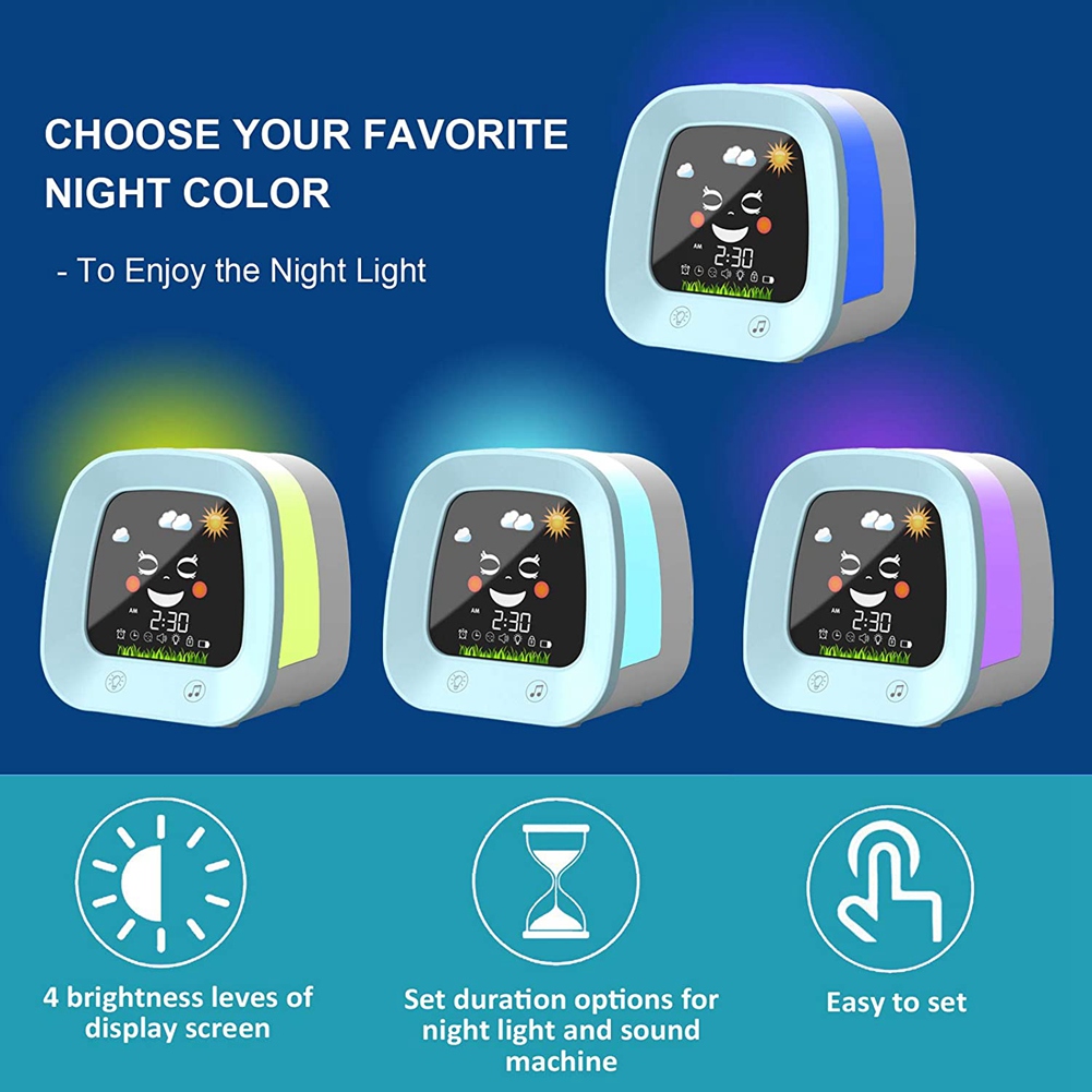 A23E-1 Zestaw budzika dla dzie – Sound Sleep Trainer Clock recenzja i cena