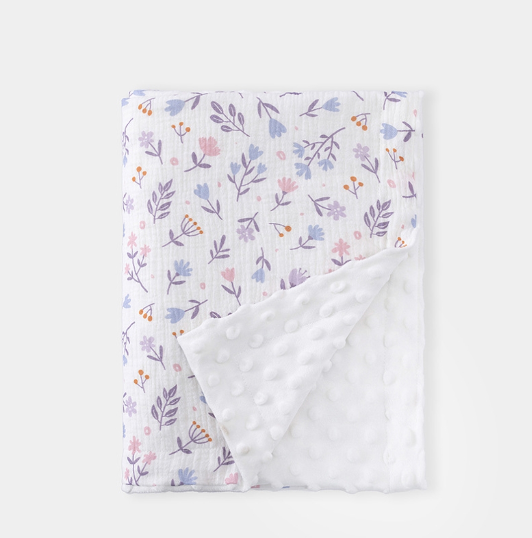 Kocyk muślinowy dla noworodka, – Baby Boy Nursery Quilt recenzja i cena