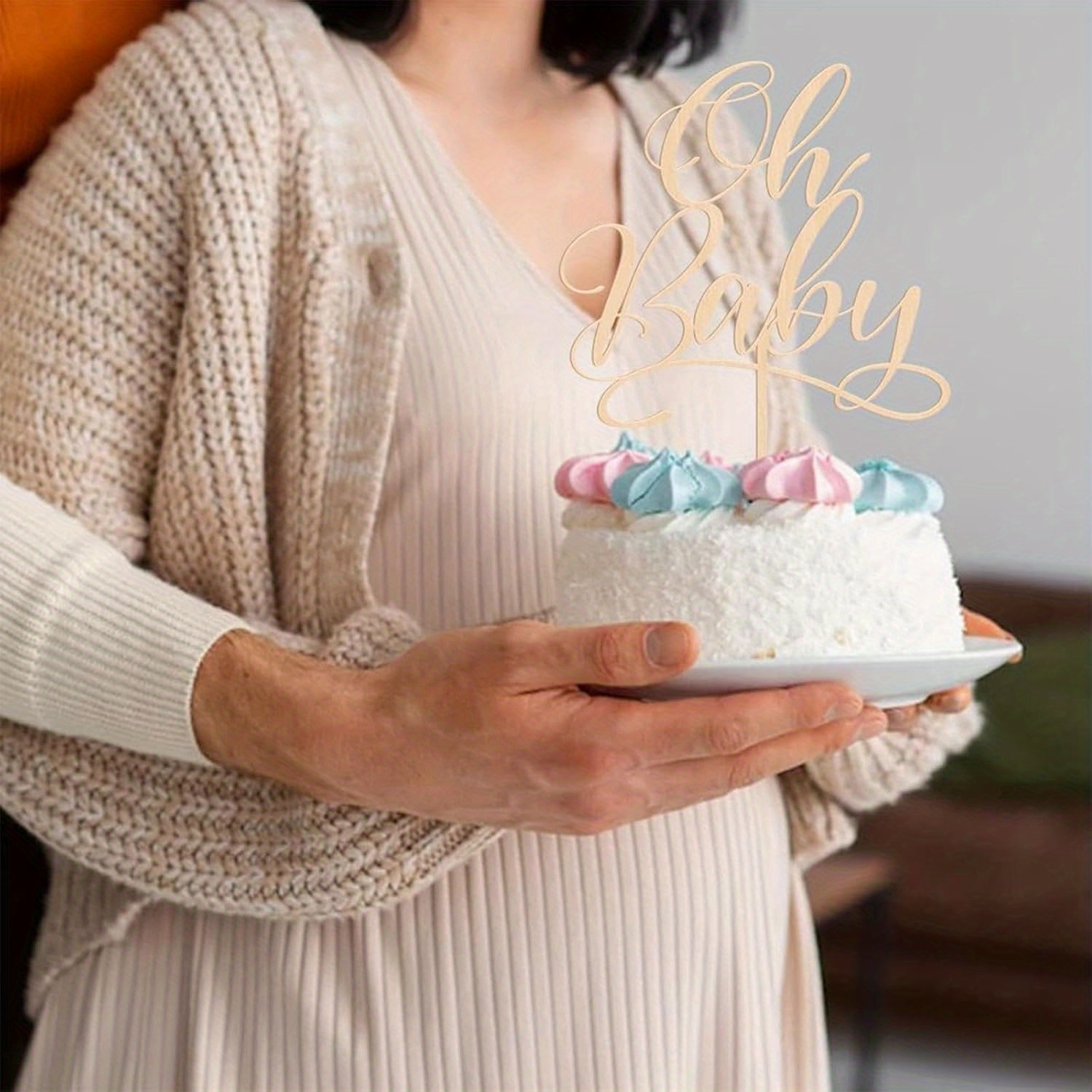 1 szt. Oh Baby - Drewniany Top – Baby Nursery Letters recenzja i cena