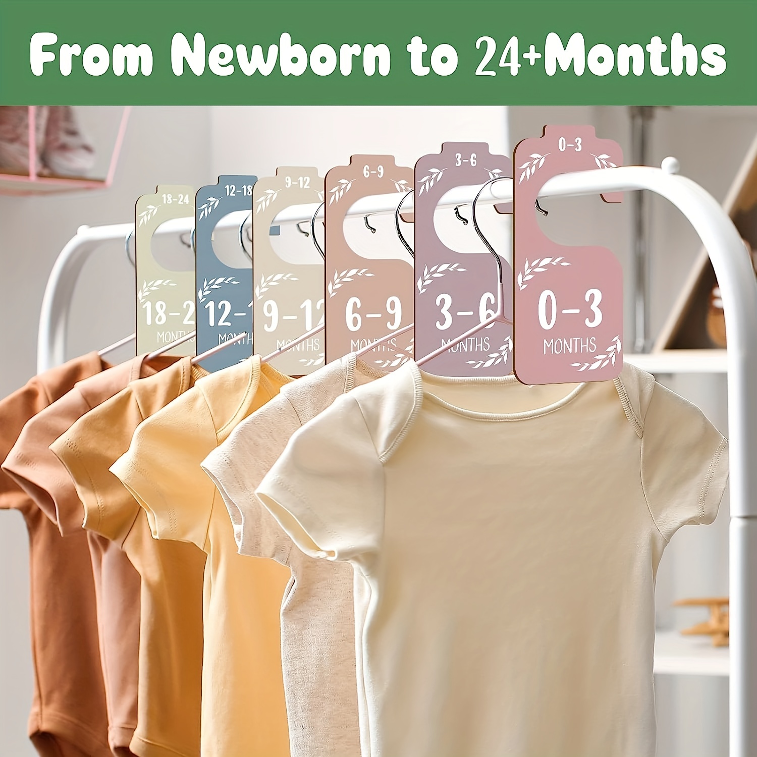 8 sztuk drewnianych przegródek – Closet Organizer Baby recenzja i cena