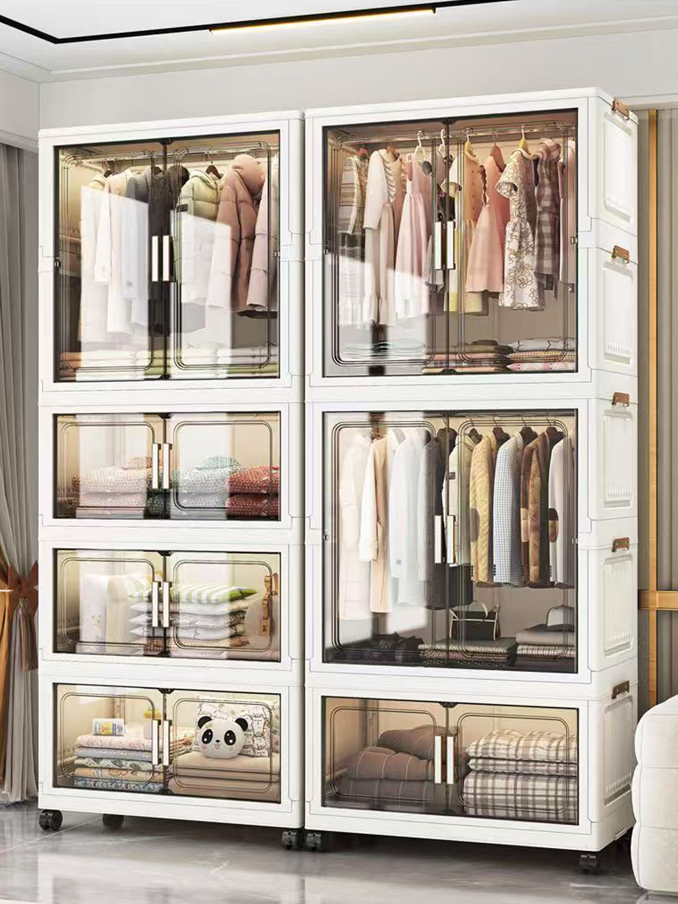 Wielowarstwowa, pogrubiona pla – Closet Organizer Baby recenzja i cena