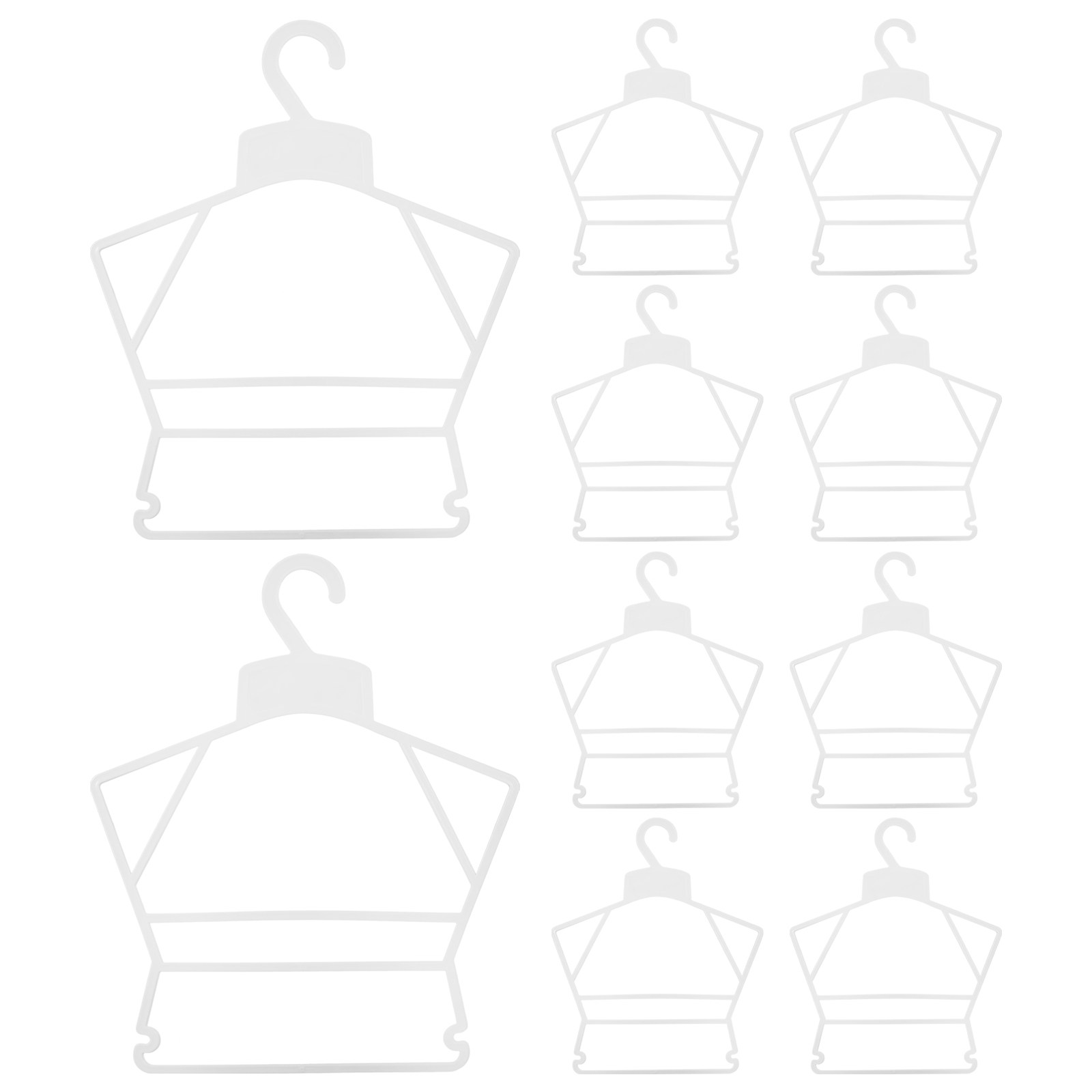 Wytrzymałe plastikowe wieszaki – Closet Organizer Baby recenzja i cena