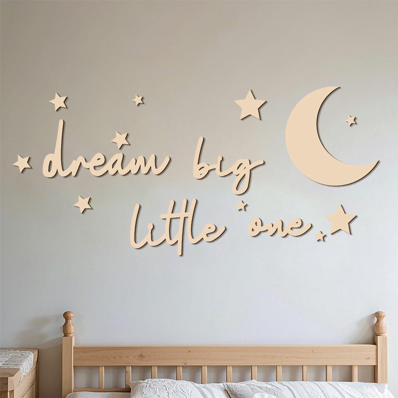 Dream Big Little One Drewniane – Baby Nursery Letters recenzja i cena