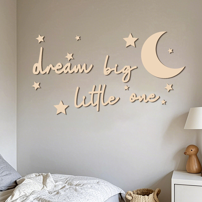 Dream Big Little One Drewniane – Baby Nursery Letters recenzja i cena
