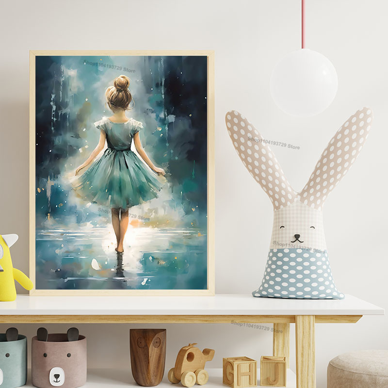 Akwarelowe baletniki, szkielet – Baby Nursery Girl recenzja i cena
