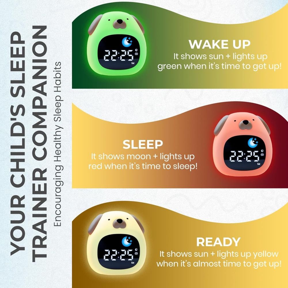 Nowy jasny budzik z funkcją tr – Sound Sleep Trainer Clock recenzja i cena