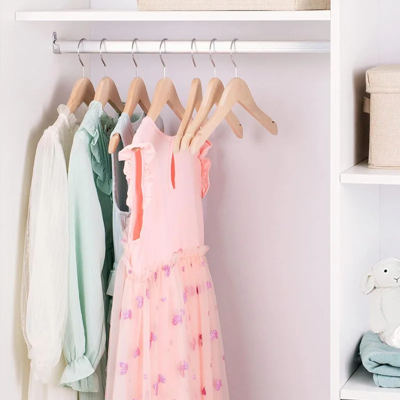 6 sztuk/zestaw Drewniane wiesz – Closet Organizer Baby recenzja i cena