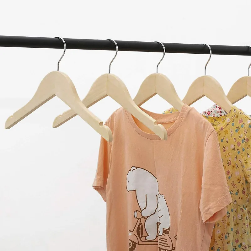 6 sztuk/zestaw Drewniane wiesz – Closet Organizer Baby recenzja i cena