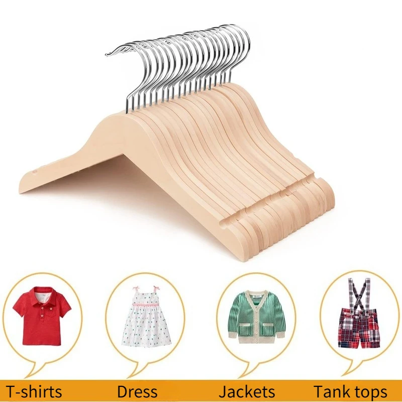 6 sztuk/zestaw Drewniane wiesz – Closet Organizer Baby recenzja i cena