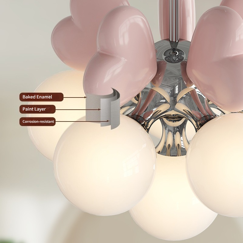 Żyrandol LED E27 do sypialni,  – Baby Nursery Chandelier recenzja i cena