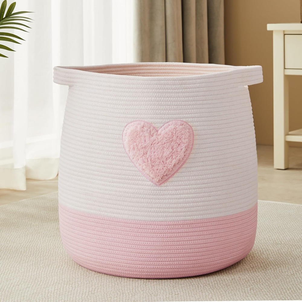 Różowy Kosz na Pranie dla Dzie – Baby Nursery Girl recenzja i cena