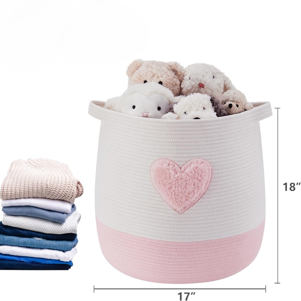 Różowy Kosz na Pranie dla Dzie – Baby Nursery Girl recenzja i cena