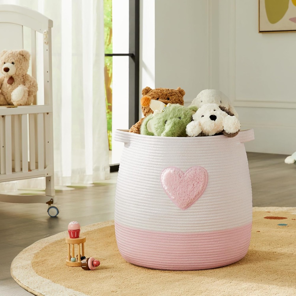 Różowy Kosz na Pranie dla Dzie – Baby Nursery Girl recenzja i cena
