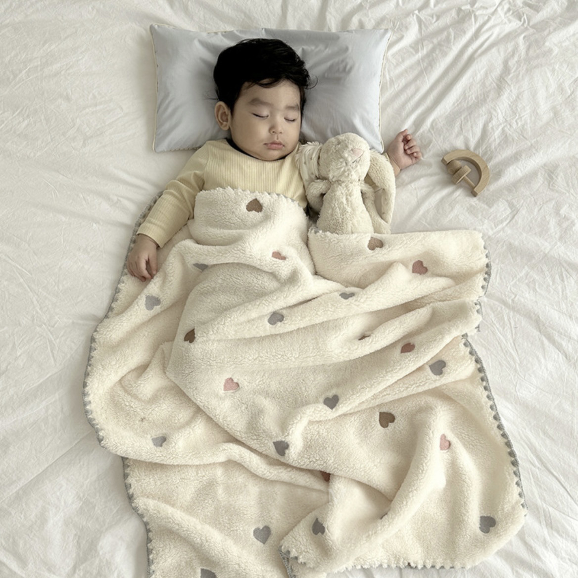 Zimowe koce dla niemowląt Newb – Baby Boy Nursery Quilt recenzja i cena