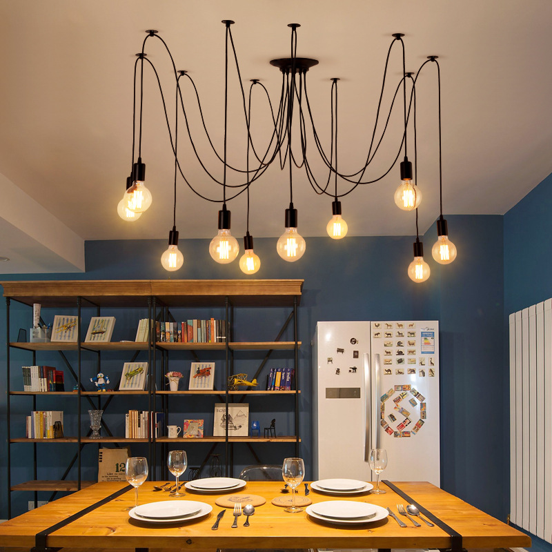 Kolorowy żyrandol pająk dla dz – Baby Nursery Chandelier recenzja i cena