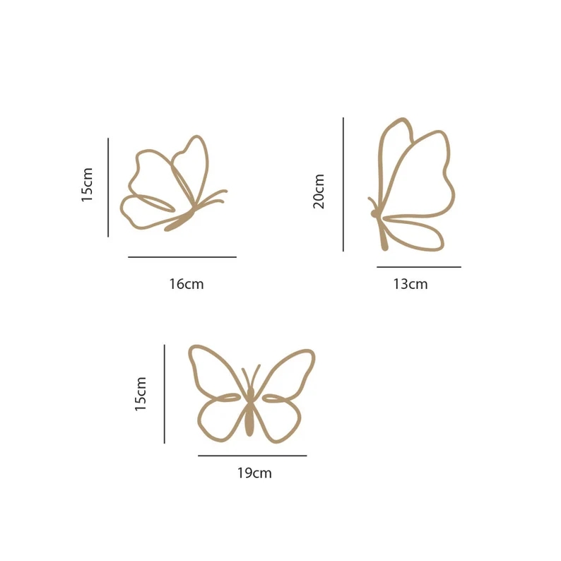 Drewniane motyle, drewniana de – Baby Nursery Letters recenzja i cena
