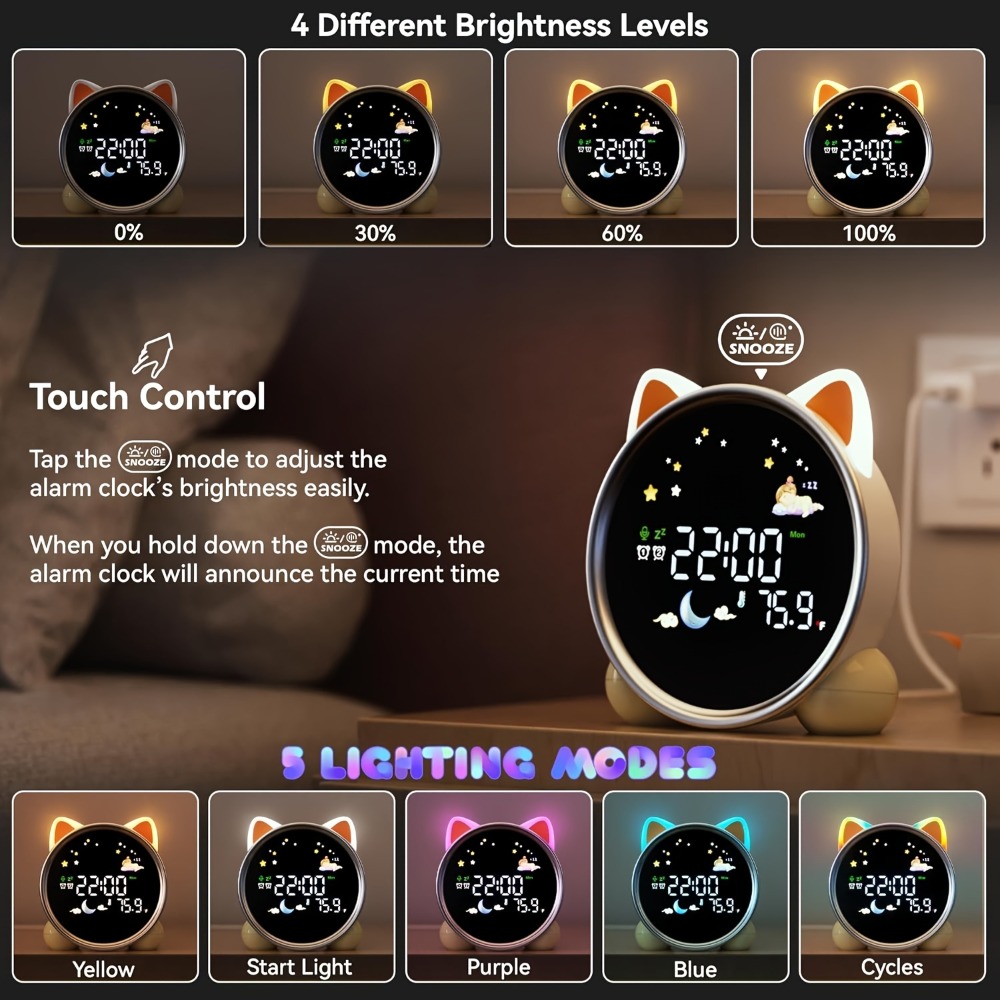 Budzik dla dzieci, trener snu, – Sound Sleep Trainer Clock recenzja i cena