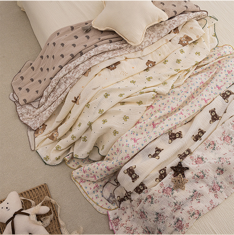 Kocyk do otulania niemowląt na – Baby Boy Nursery Quilt recenzja i cena