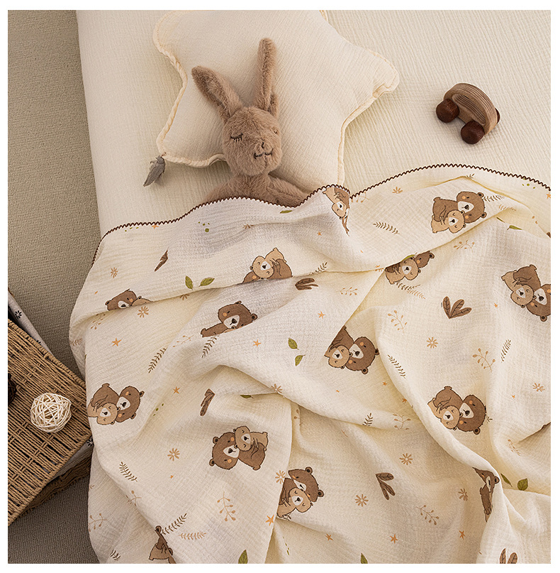 Kocyk do otulania niemowląt na – Baby Boy Nursery Quilt recenzja i cena