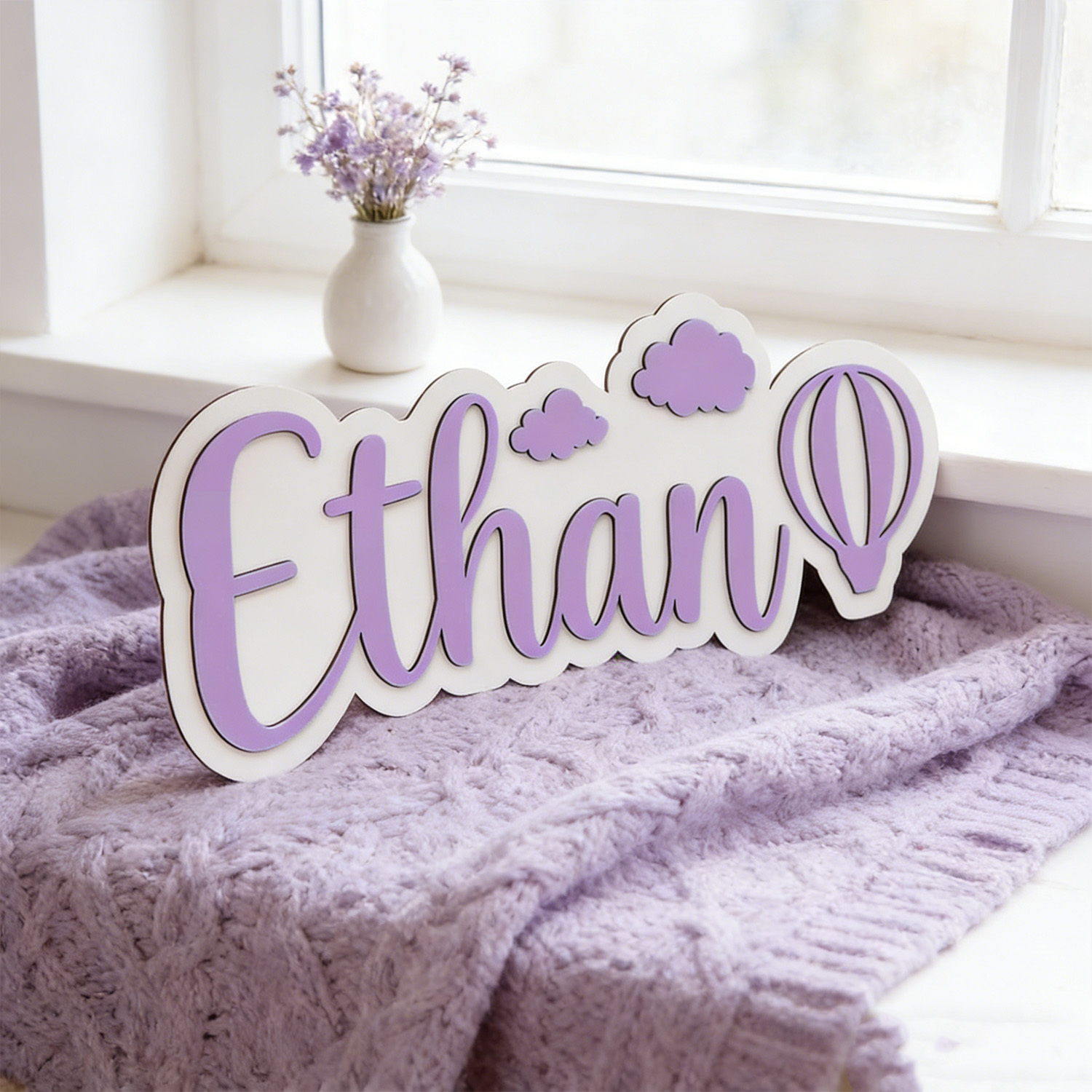 Spersonalizowana tabliczka do  – Baby Nursery Letters recenzja i cena