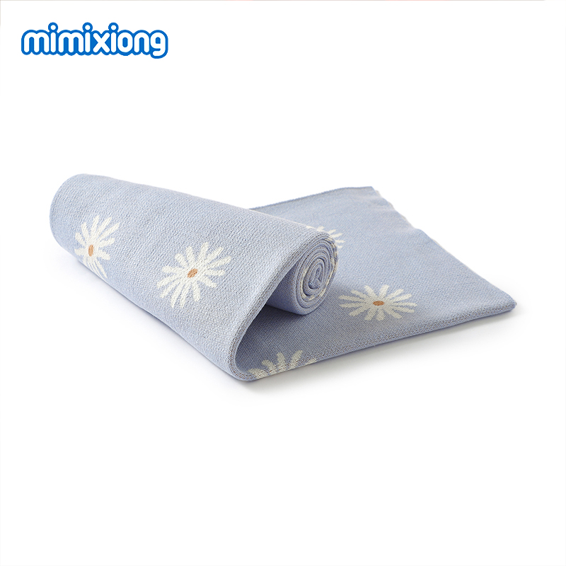 Baby Floral Blankets Knitted A – Baby Boy Nursery Quilt recenzja i cena